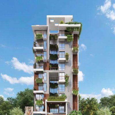 বসুন্ধরা আবাসিক এলাকা লোকেশনে JBS Aurora প্রজেক্ট