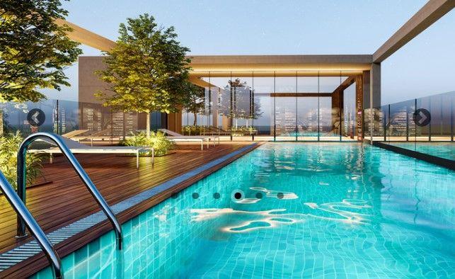 edison amour apartment's swimming pool বসুন্ধরা আবাসিক এলাকা