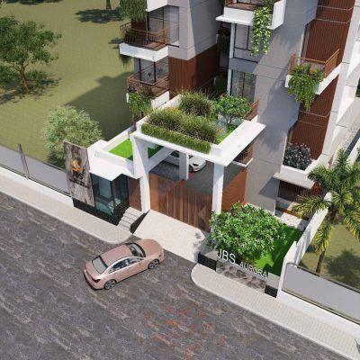 jbs aurora entrance বসুন্ধরা আবাসিক এলাকা