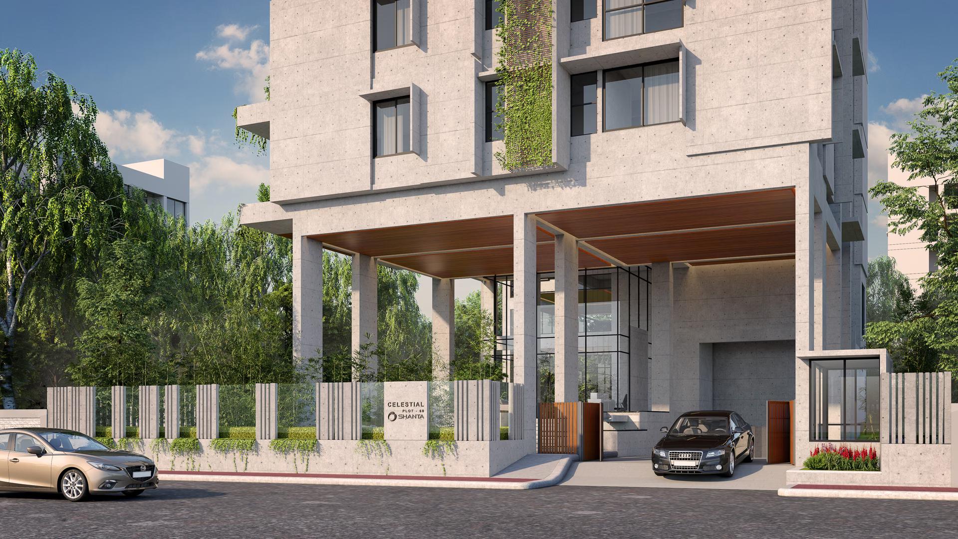 celestial parking area বনানী