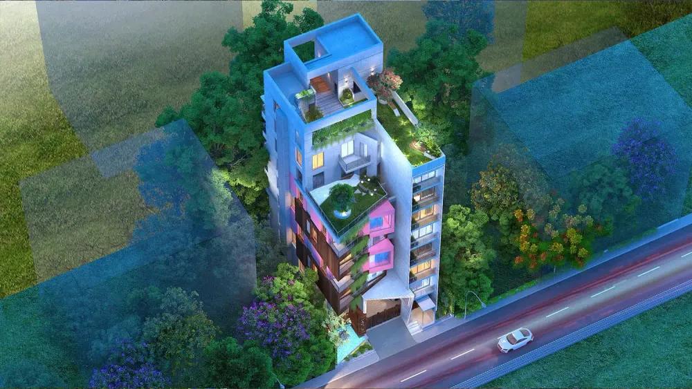 rooftop বসুন্ধরা আবাসিক এলাকা