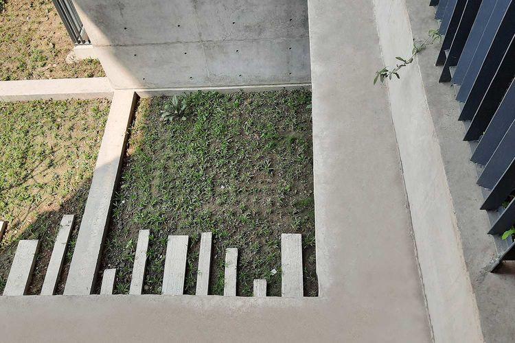 anwar landmark majestic apartment's lawn area শ্যামলী