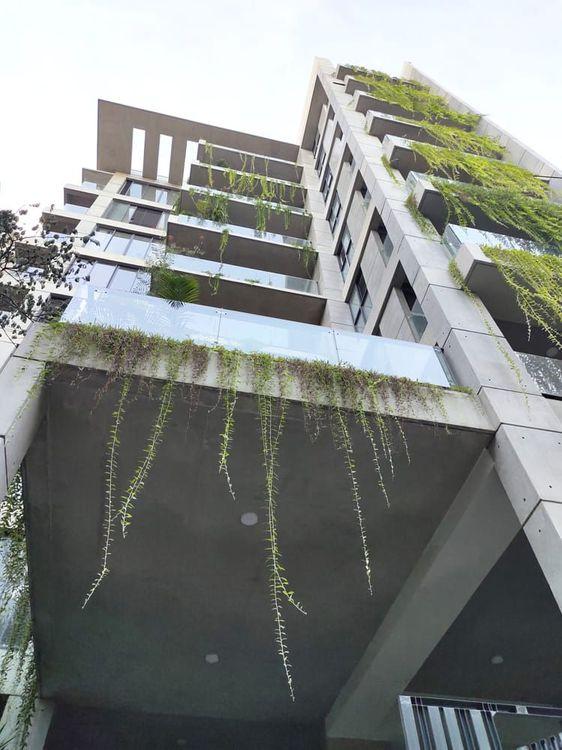 anwar landmark sofia sky garden apartment's upward front view বসুন্ধরা আবাসিক এলাকা