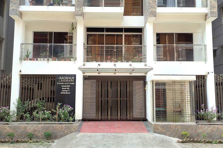 anwar landmark zahid cottage front মিরপুর ডিওএইচএস
