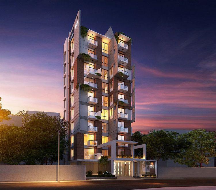 বসুন্ধরা আবাসিক এলাকা লোকেশনে JBS BURHAN PALACE প্রজেক্ট