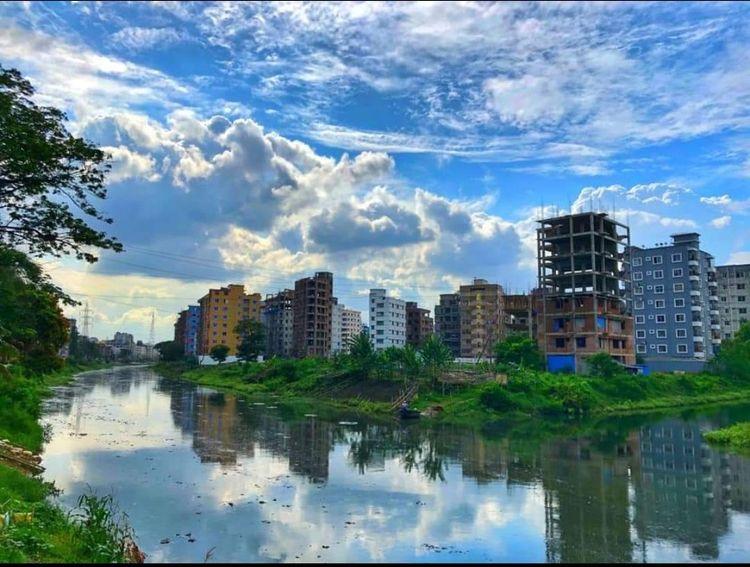Badda Dhaka Aftab Nagar Lake View এর ছবি