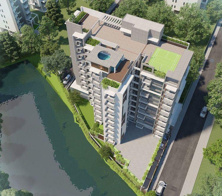 jbs halima cottage roof top বসুন্ধরা আবাসিক এলাকা