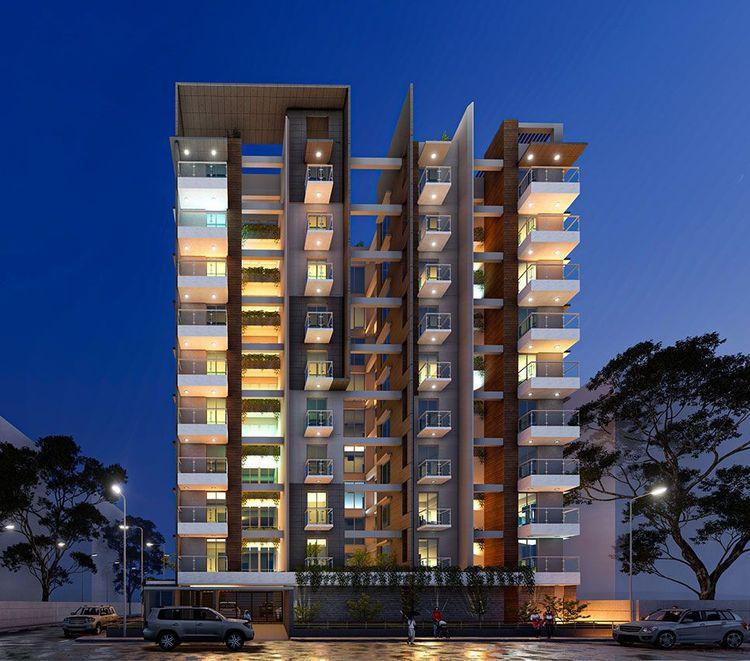 Basundhara R/A লোকেশনে JBS Khan Palace প্রজেক্ট