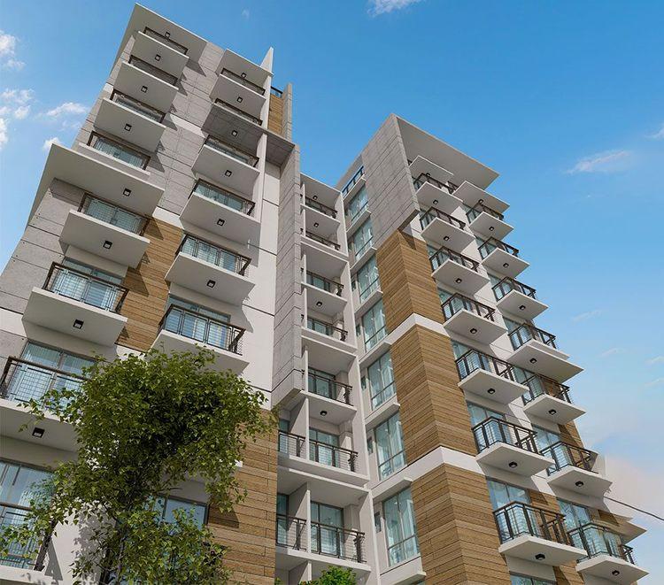 jbs rejia garden upward view বসুন্ধরা আবাসিক এলাকা