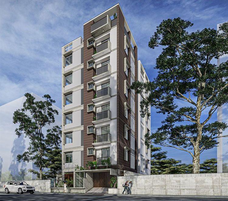 jbs mahira villa left side view বসুন্ধরা আবাসিক এলাকা