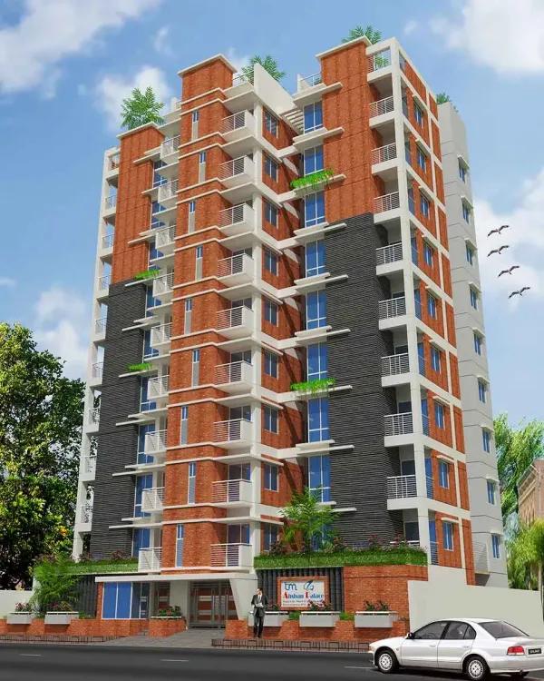 বসুন্ধরা আবাসিক এলাকা লোকেশনে TM Ahsan Palace প্রজেক্ট