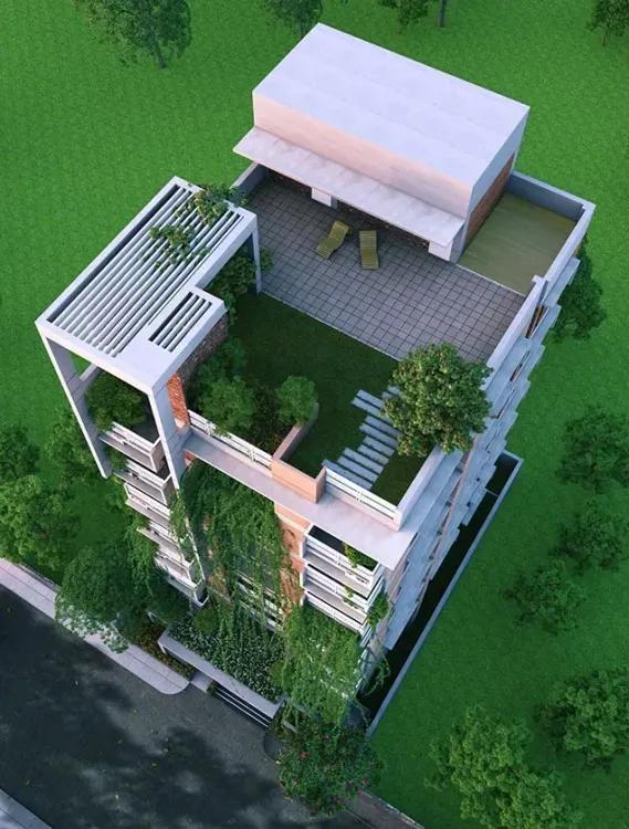 tm aronnyak roof top বসুন্ধরা আবাসিক এলাকা