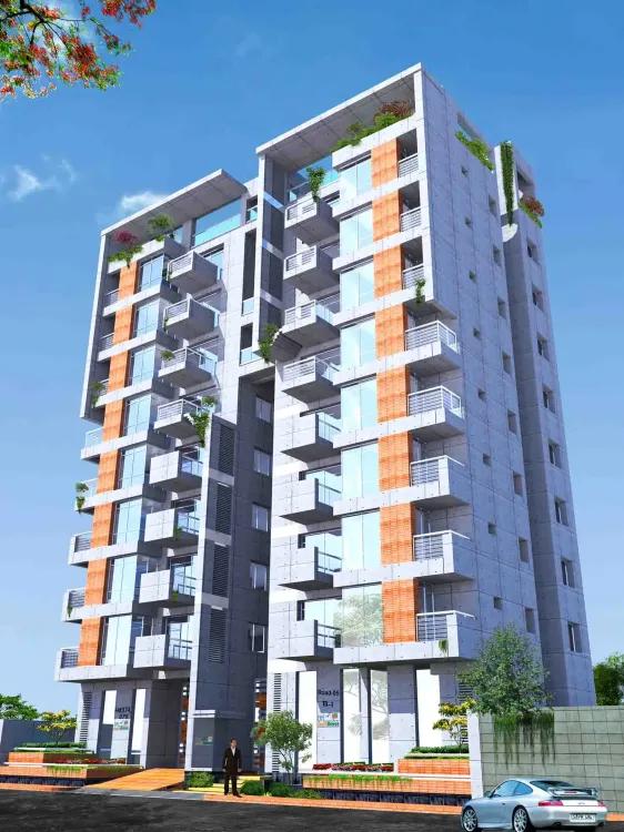 tm south breeze exterior view বসুন্ধরা আবাসিক এলাকা