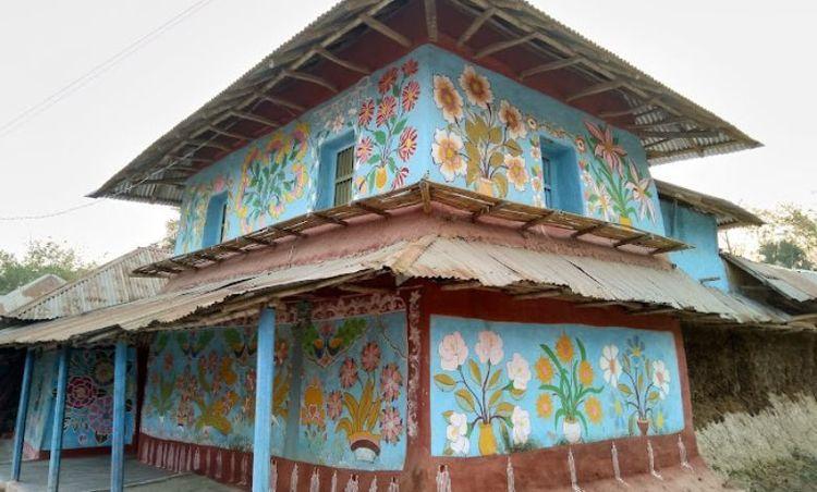 the alpana village Image