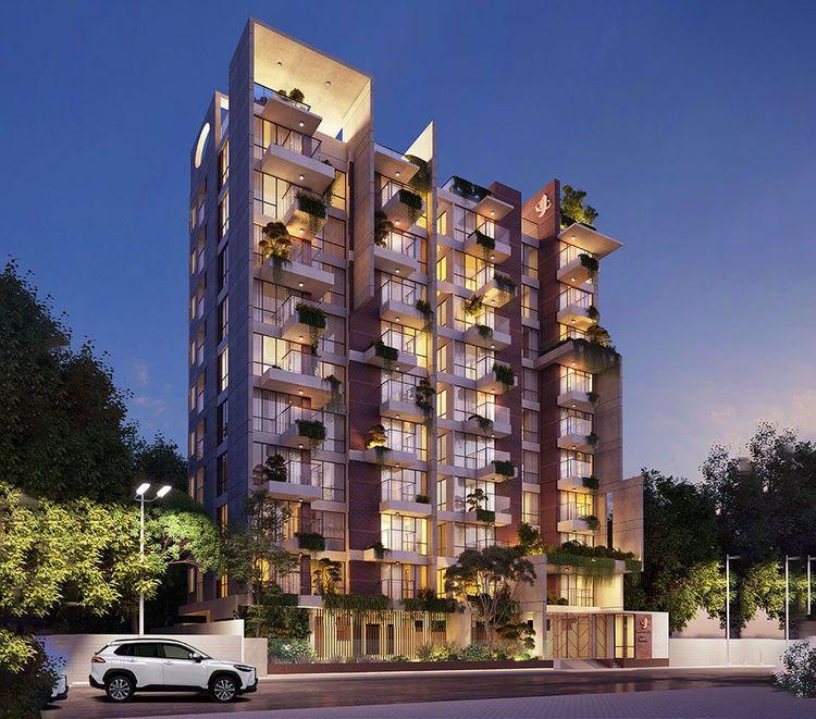 বসুন্ধরা আবাসিক এলাকা লোকেশনে JBS Emica প্রজেক্ট