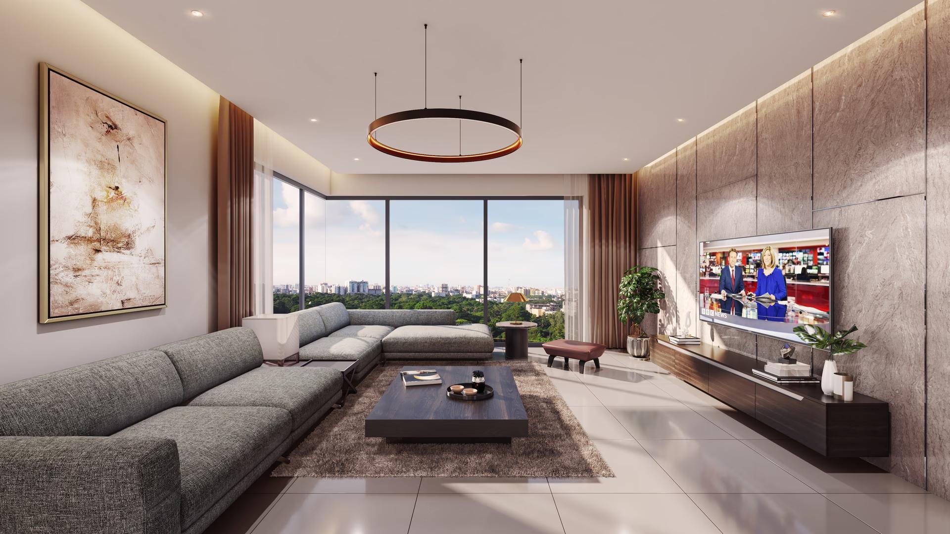 living room আফতাব নগর