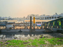 bisarikathi launch terminal বাকেরগঞ্জ