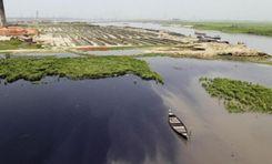 turag river কামরাঙ্গীরচর